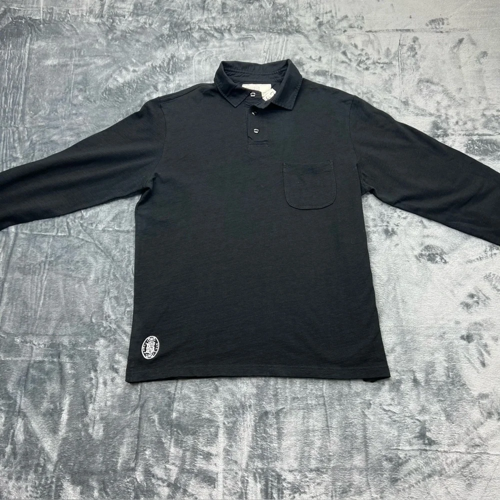 Vintage Polo By Ralph Laurel 67 100% Cotton Long Sleeve Shirt Men’s‎ L Black EUC